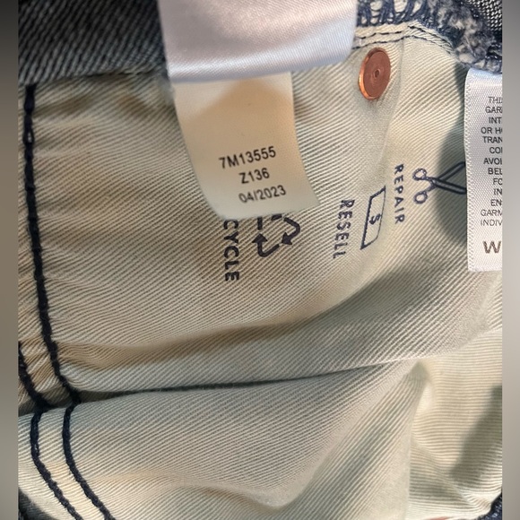 Lucky Brand Jeans Mens 38x32 Blue 410 Athletic Straight Stretch Dark Wash Denim - Picture 8 of 12